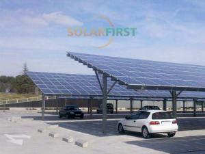 Solar-Boden-Carport-Montage aus Stahl