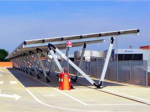 Solar-Carport-PV-Montagestruktur für Autoparkplätze