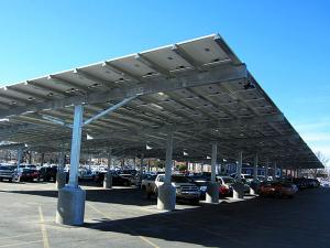 Solar-Carport-Montagesystem