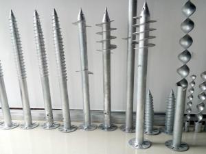 Erdungspfahl mit Schraubbefestigung