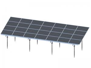 SolFirsTech ALUMINIUM-BODENMONTAGE - SCHRAUBPFAHLFUNDAMENT