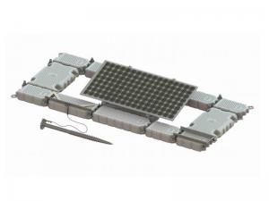 Schwimmende Solarhalterung
