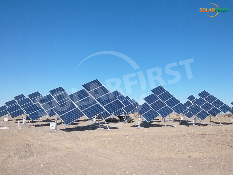 Gansu 180KW Neigungsnachführprojekt