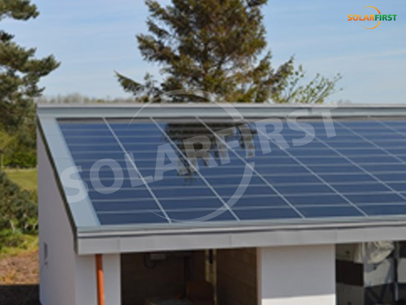 Transparentes Dach-BIPV-Projekt für das Donington Park Farmhouse Hotel, Midland, Großbritannien