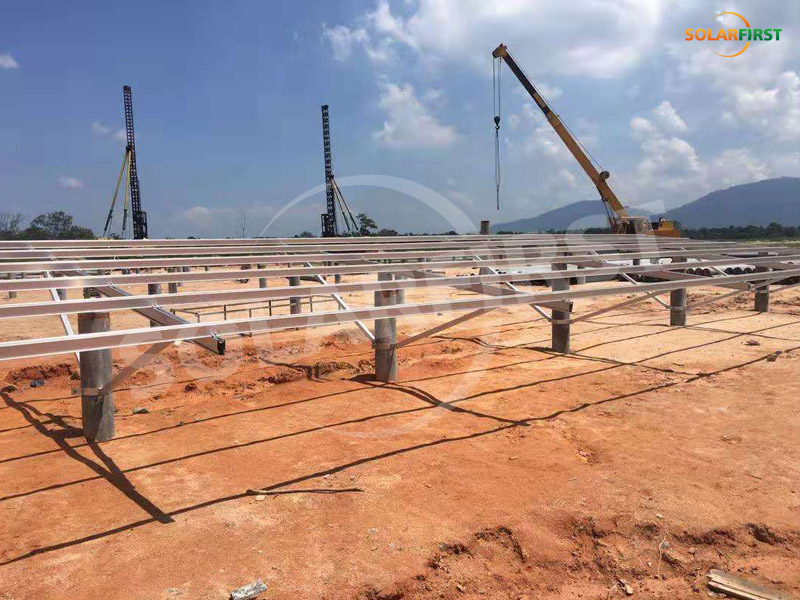 Malaysia 13 MWP Spinning Pile Support-Projekt