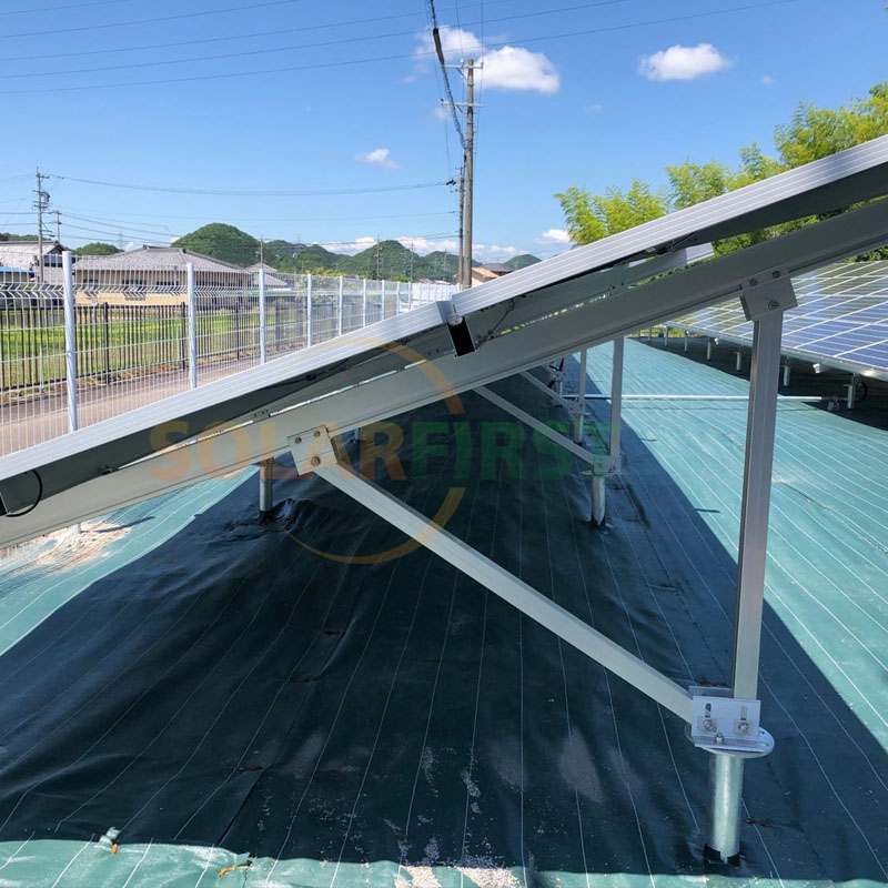 199 kW Bodenhalterungsprojekt aus Aluminiumlegierung in Japan 2019