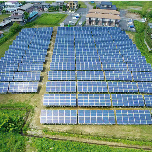 2,6 MW Bodensolarprojekt in Japan 2017