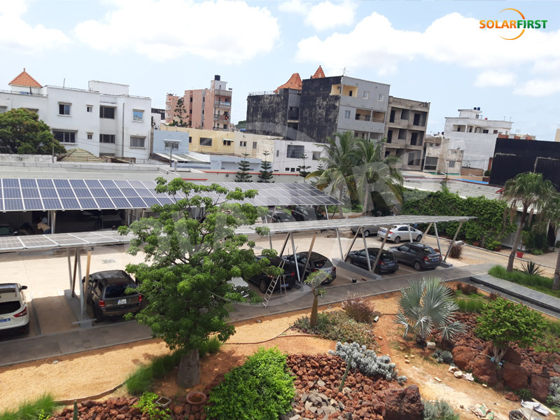 Senegal 120KW Photovoltaik-Carport-Projekt