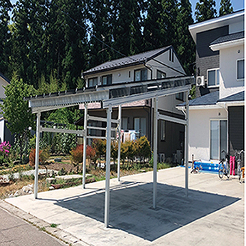 640-kW-Solar-Carport-Projekt (6,4 kW * 100 Einheiten) in Japan 2020