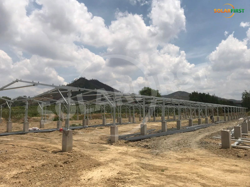 Vietnam 5 MW Farm Shed Support-Projekt