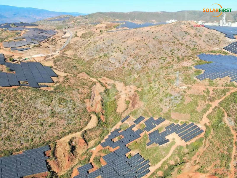 Yunnan 60MWp Boden-PV-Stationsprojekt