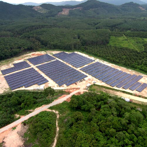 15,9 MW Bodenmontageprojekt in Malaysia 2018