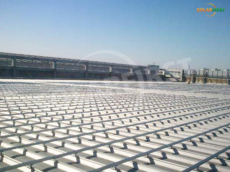 China 9,6 MWp Dachkraftwerksprojekt