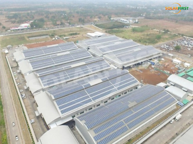 Thailand 8,8 MWp Dachkraftwerksprojekt