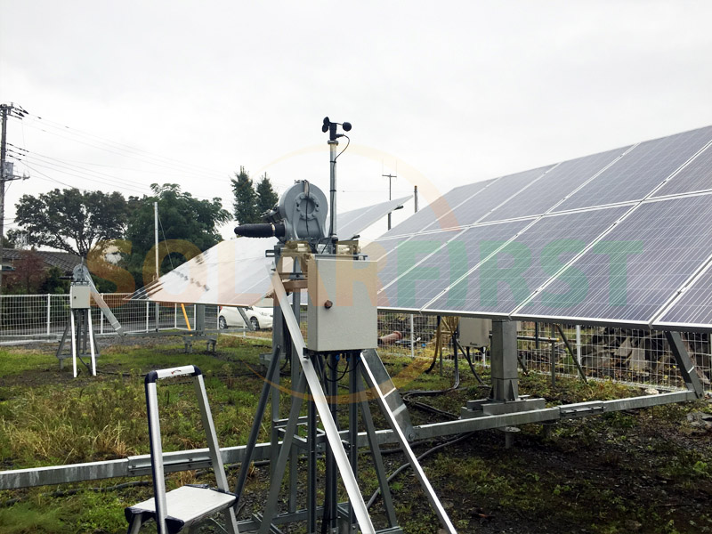 Japanisches 300KW-Gestänge-Flach-Einachsen-Tracking-Projekt