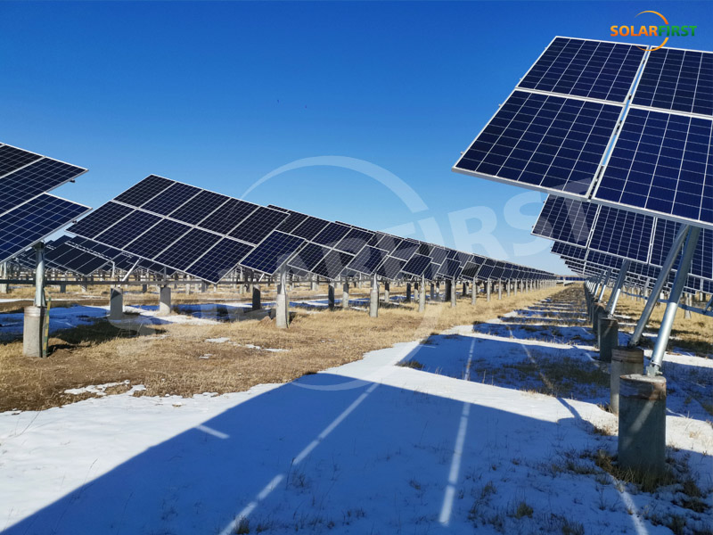 Hebei Zhangbei 25 MW geneigtes Nachführprojekt