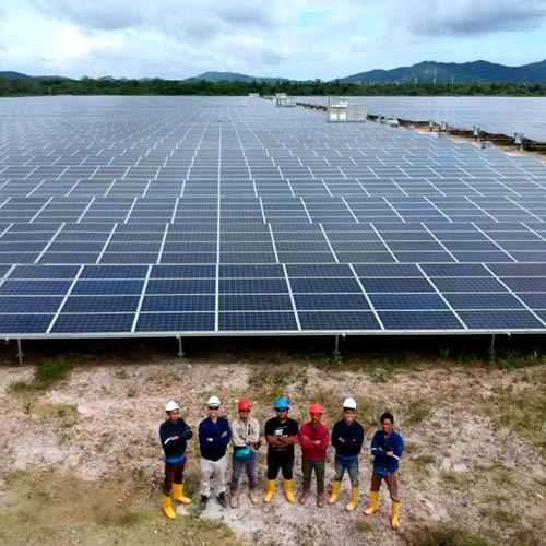 23,7 MW Bodenprojekt in Malaysia 2018
