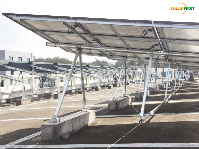 Anhui Huangshan 120KW Neigungsnachführprojekt