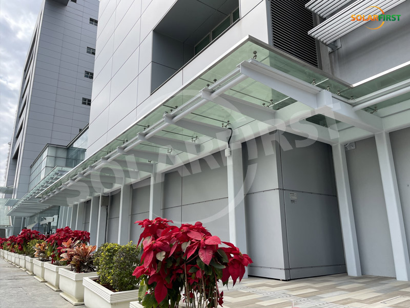 100-kWp-Dachprojekt der Zentrale der Abteilung für elektrische und mechanische Dienste in Kowloon, Hongkong