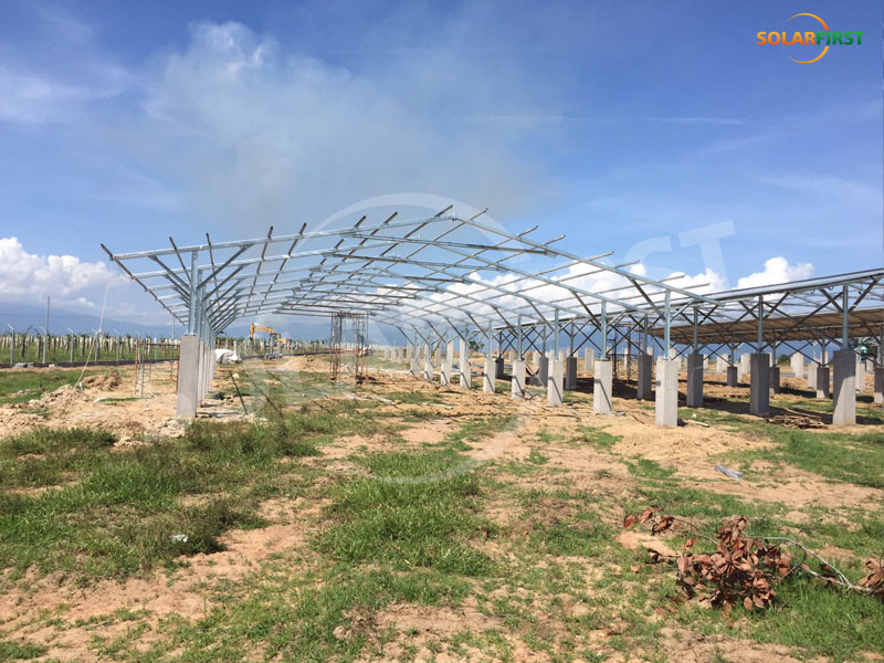 Vietnam 15 MW Farm Shed Support-Projekt