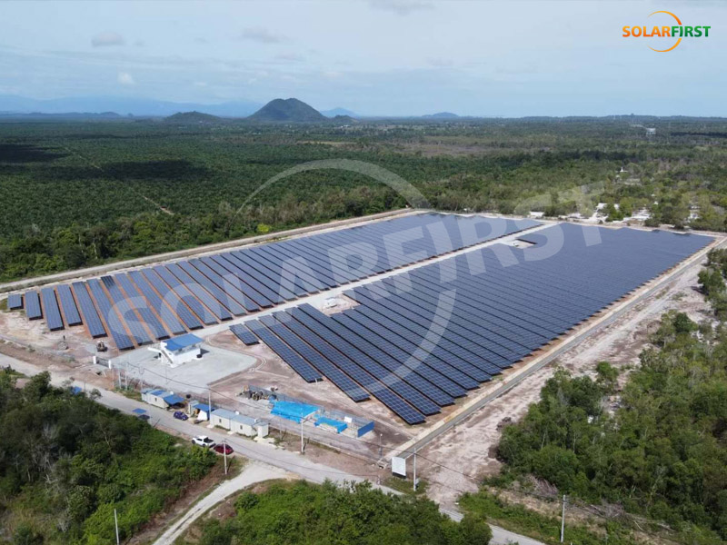 Malaysia 6.164 MW Bodenunterstützungsprojekt