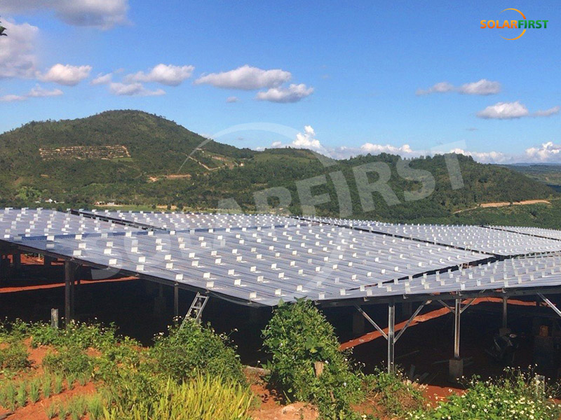 Vietnam 18 MW Farm Shed Support-Projekt