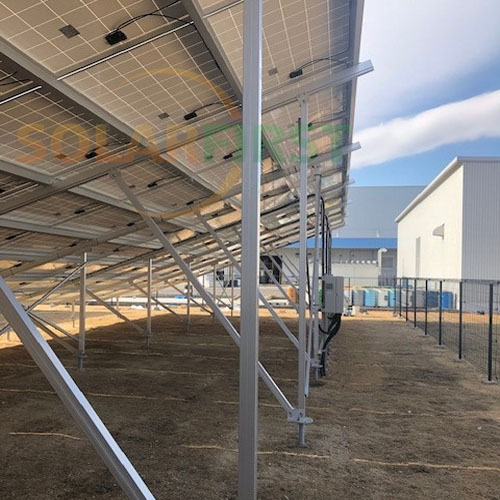 89 kW Boden-Mehrstufen-Halterungsprojekt in Japan 2019
