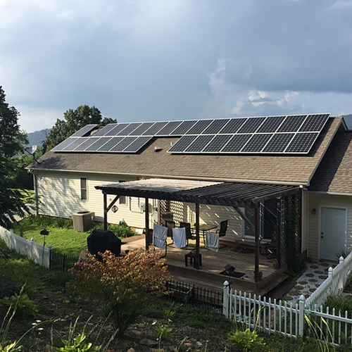 1,05 MW Solarziegeldachprojekt in Frankreich 2017