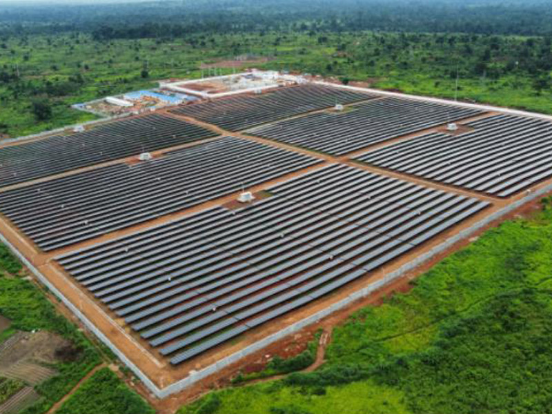 Von China unterstütztes Solarkraftwerk lindert Stromengpässe in Zentralafrika